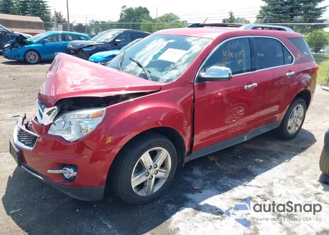 2015 Chevrolet Equinox Ltz из США, поврежденный, VIN 2GNFLDE31F6431451